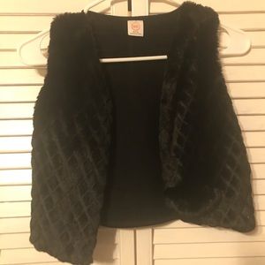 Girls Faux Fur Vest